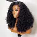 Alurën 13x4 Deep Water Wave Human Hair Curly Bob Wig – 230% Density