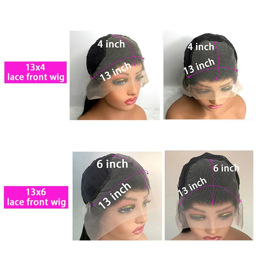 Alurën 13x6 Lace Front Silky Straight Brazilian Human Hair Wig