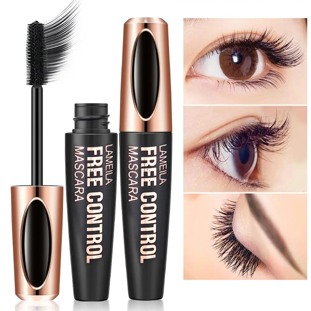 8D Silk Fiber Mascara – Waterproof, Thickening, Lengthening & Curling