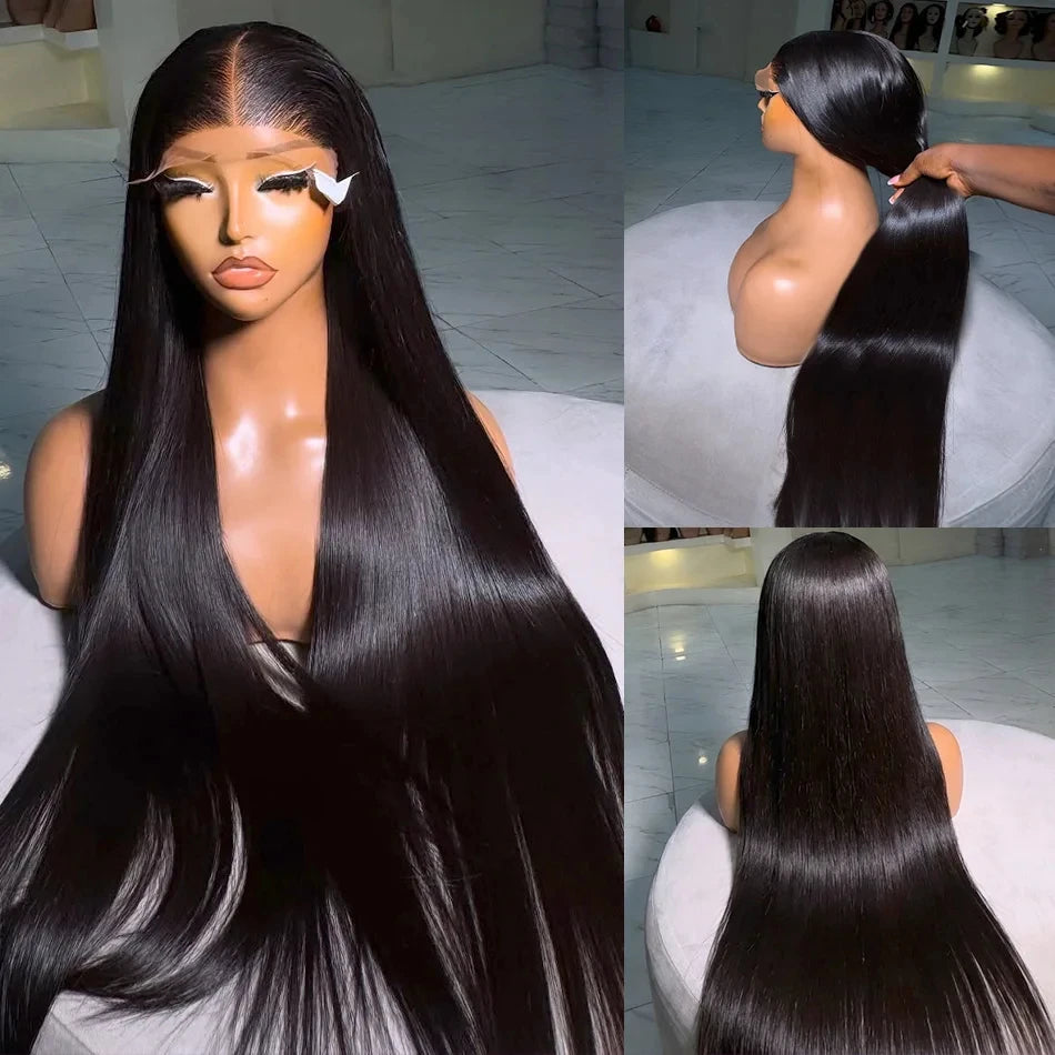 Alurën 13x6 Lace Front Silky Straight Brazilian Human Hair Wig