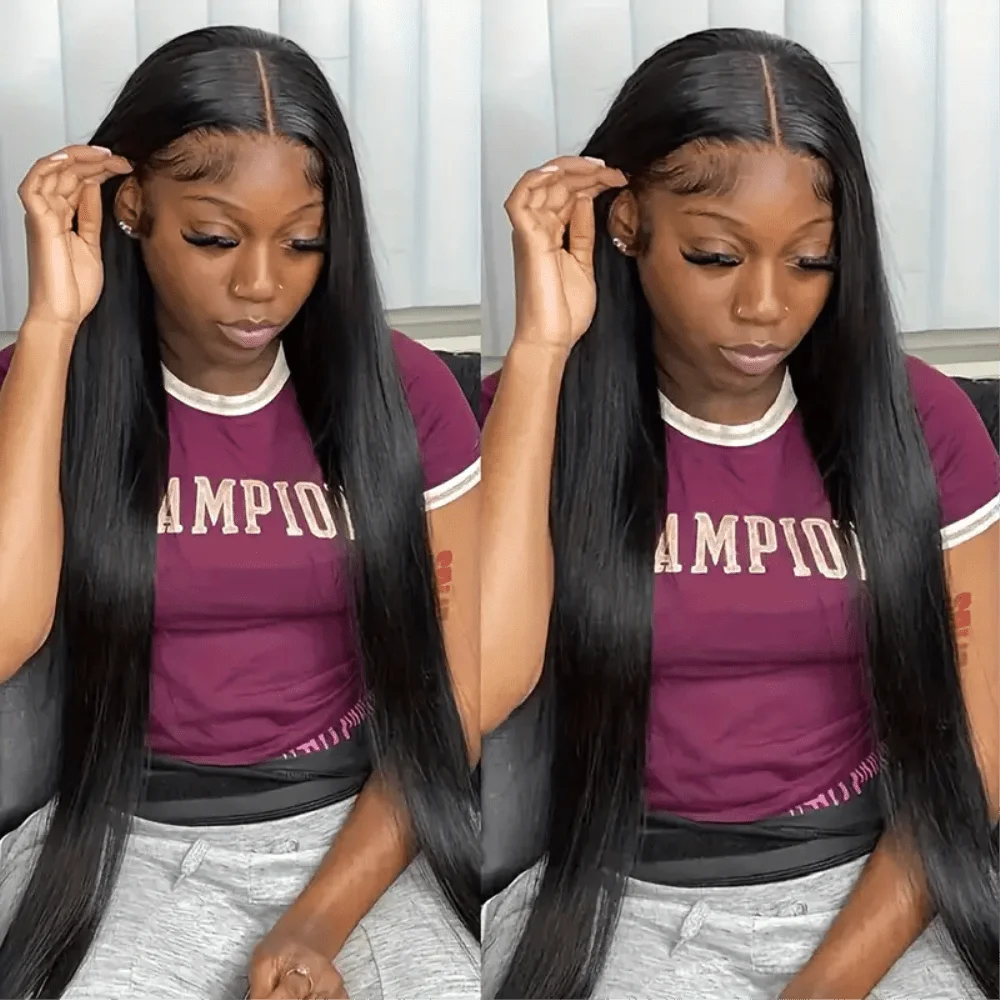 Alurën 13x6 Lace Front Silky Straight Brazilian Human Hair Wig