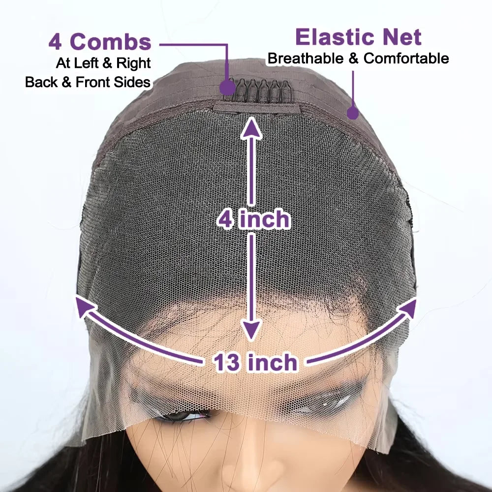 Alurën 99J Burgundy 13x4 Kinky Curly Lace Front Human Hair Bob Wig
