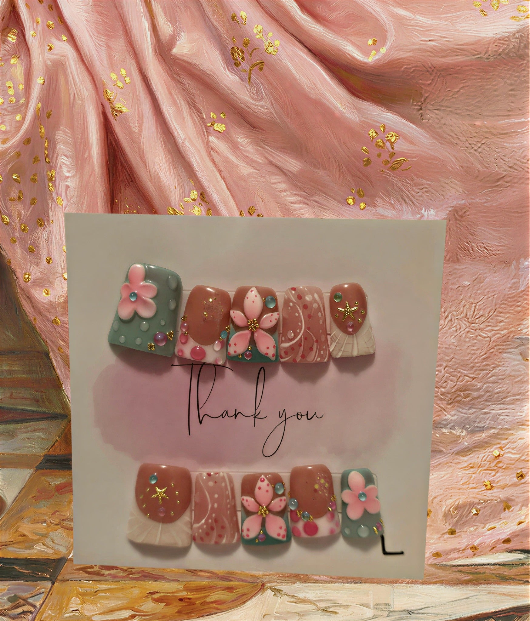 Alurën “Crystal Garden" Nail Set