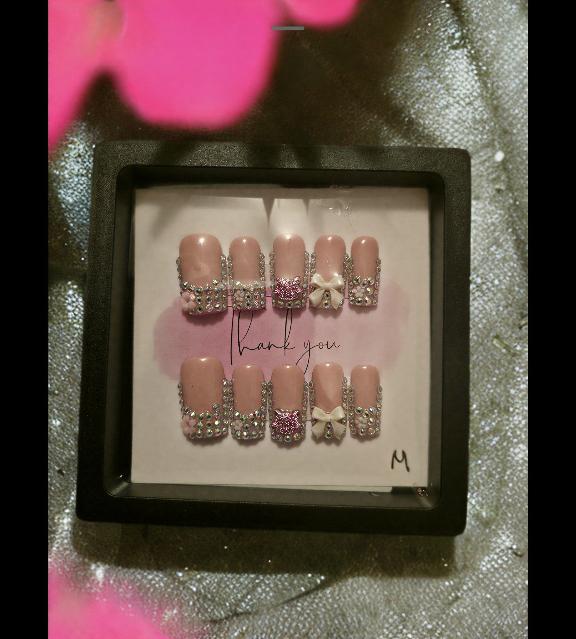 Alurën “Pink Stardust" Nail Set