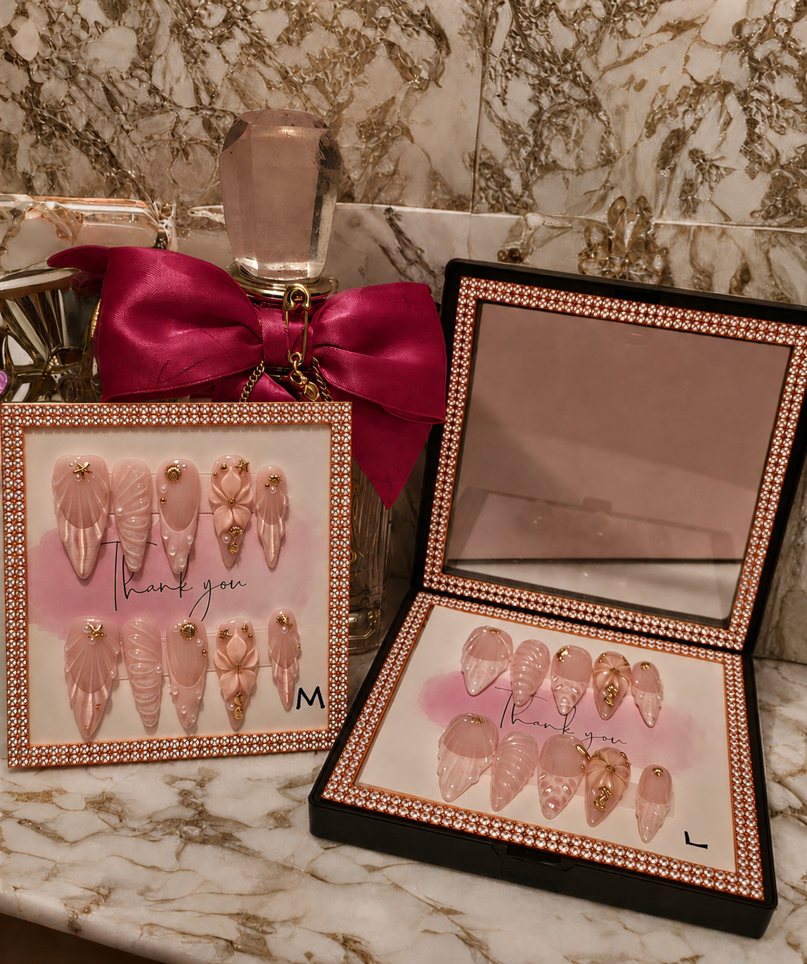 Alurën "Pearl Bloom" Nail Sets