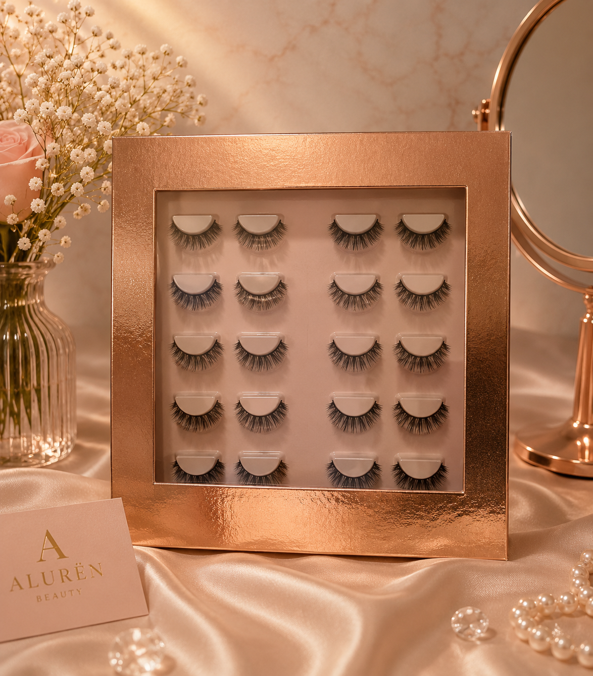 Alurën Lueur d’Or Rose Lash Collection