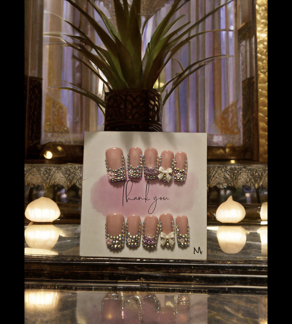 Alurën “Pink Stardust" Nail Set